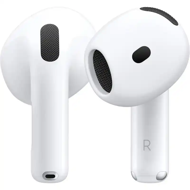 AirPods 4 without ANC earbuds shown together