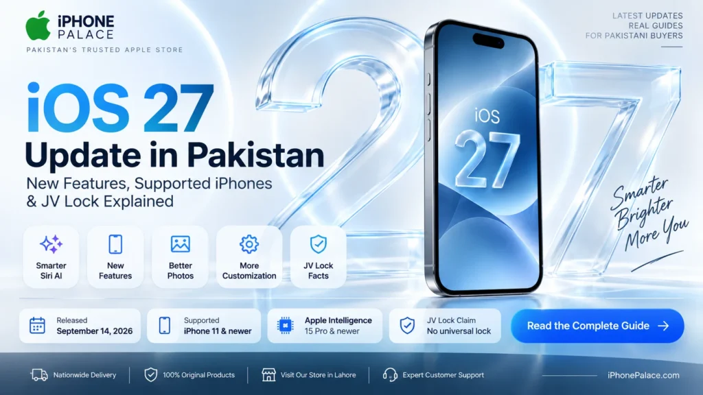 New Features, Supported iPhones & JV Lock Explained