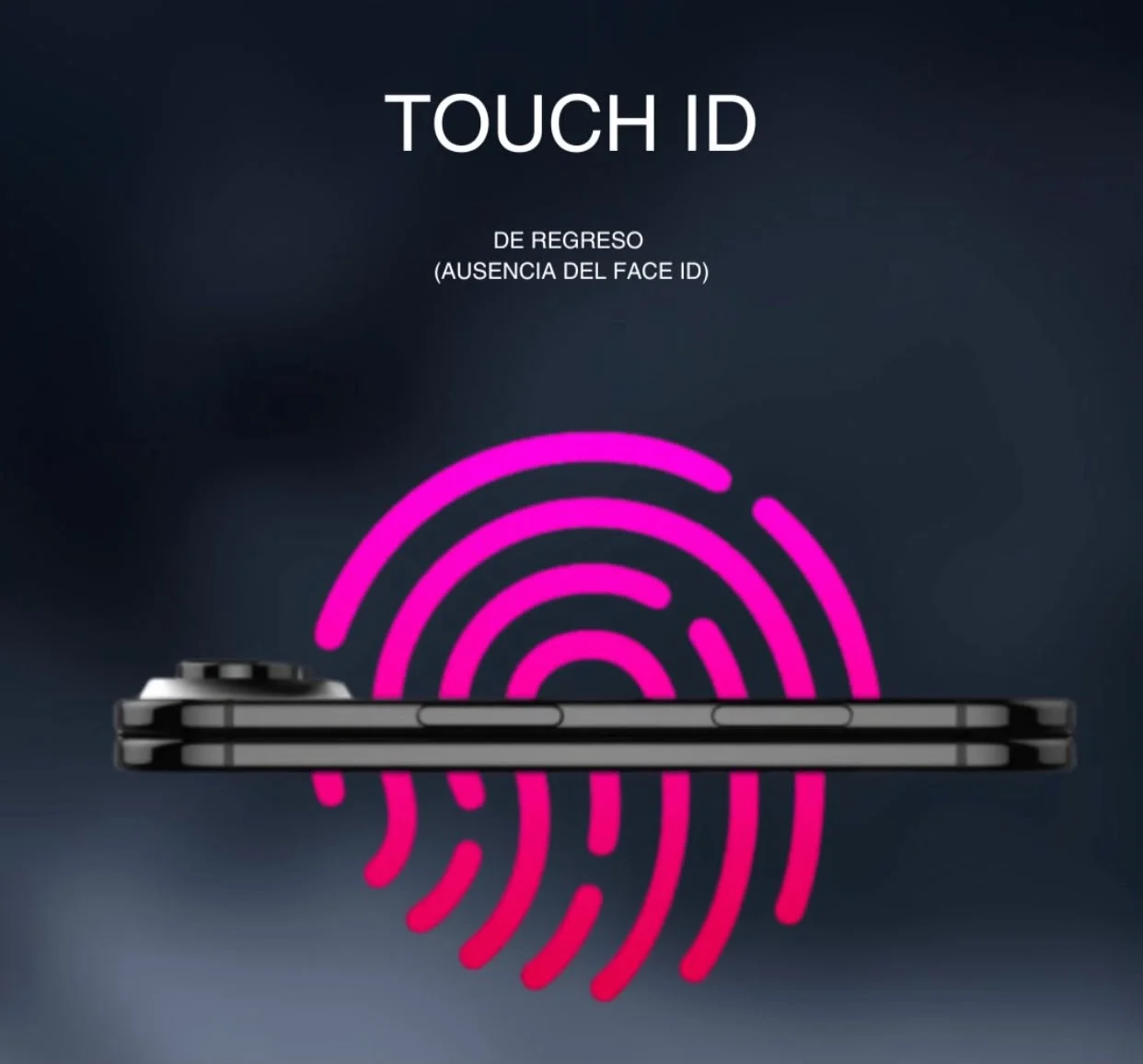 iPhone Duo Touch ID side button